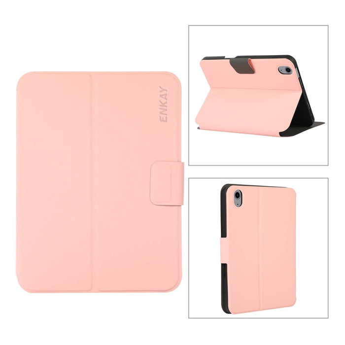 ENKAY Funda de cuero con soporte para tableta inteligente para iPad mini 6 2021