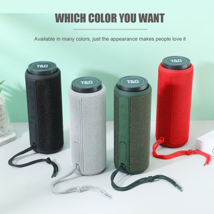 T&G TG332 10W Altavoz Bluetooth portátil impermeable estéreo HIFI