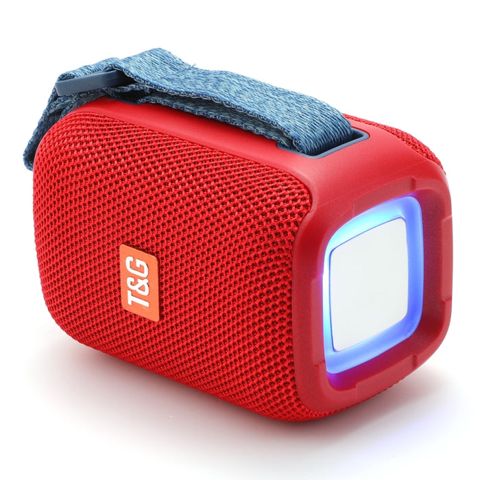 T&G TG339 RGB Light 5W Altavoz Bluetooth portátil impermeable