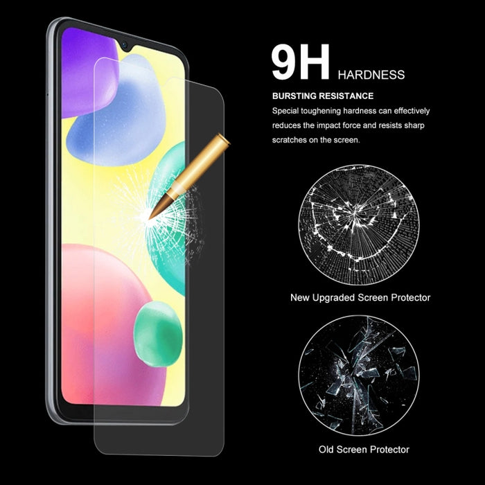 Para Xiaomi Redmi 10A ENKAY 0.26mm 9H 2.5D Protector de pantalla de vidrio templado con borde curvo, For Xiaomi Redmi 10A (1 PC), For Xiaomi Redmi 10A (2 PCS), For Xiaomi Redmi 10A (5 PCS), For Xiaomi Redmi 10A (10 PCS)