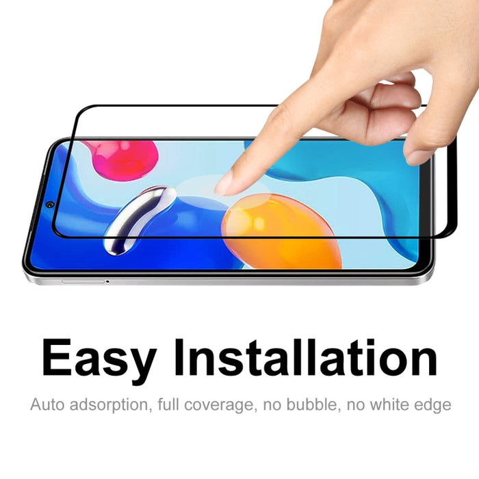Para Redmi Note 11S 4G ENKAY Pegamento completo 0.26mm 9H 2.5D Vidrio templado Película completa, For Redmi Note 11S 4G (1 PC), For Redmi Note 11S 4G (2 PCS), For Redmi Note 11S 4G (5 PCS), For Redmi Note 11S 4G (10 PCS)
