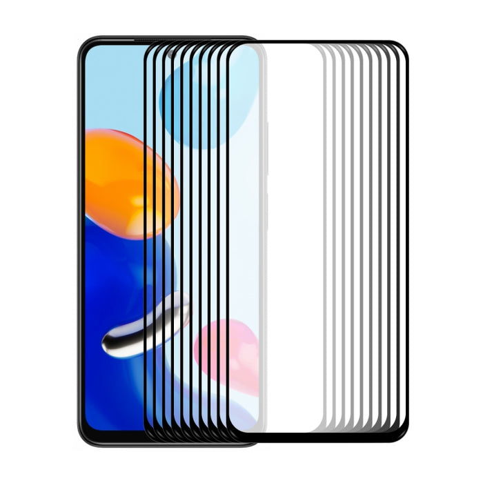 Para Redmi Note 11S 4G ENKAY Pegamento completo 0.26mm 9H 2.5D Vidrio templado Película completa, For Redmi Note 11S 4G (1 PC), For Redmi Note 11S 4G (2 PCS), For Redmi Note 11S 4G (5 PCS), For Redmi Note 11S 4G (10 PCS)