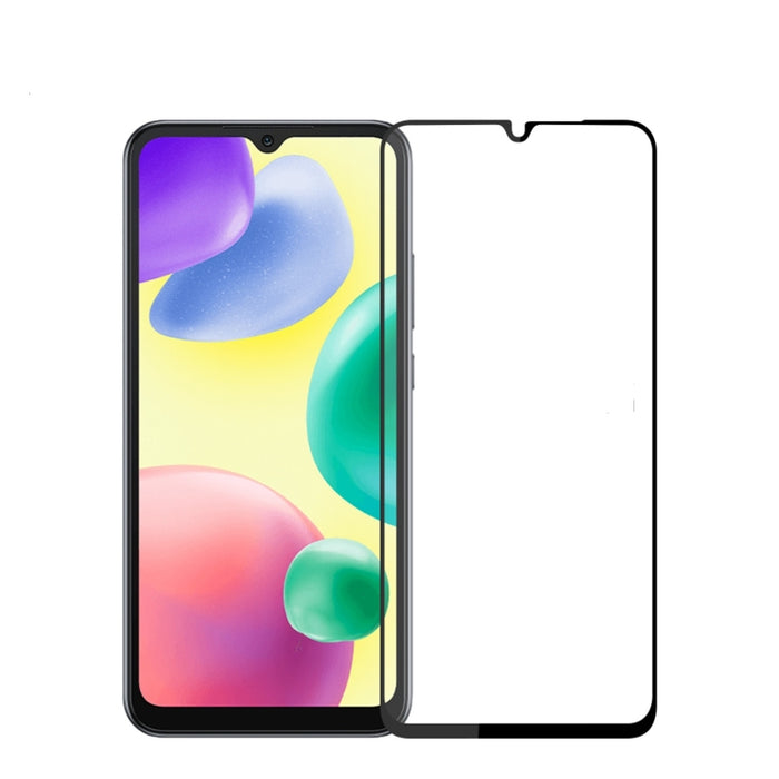 PINWUYO 9H 2.5D Película de vidrio templado de pantalla completa, For Xiaomi Redmi K50 / K50 Pro, For Xiaomi Poco X4 Pro 5G, For Xiaomi Black Shark 5 / 5 Pro, For Xiaomi Redmi 10A