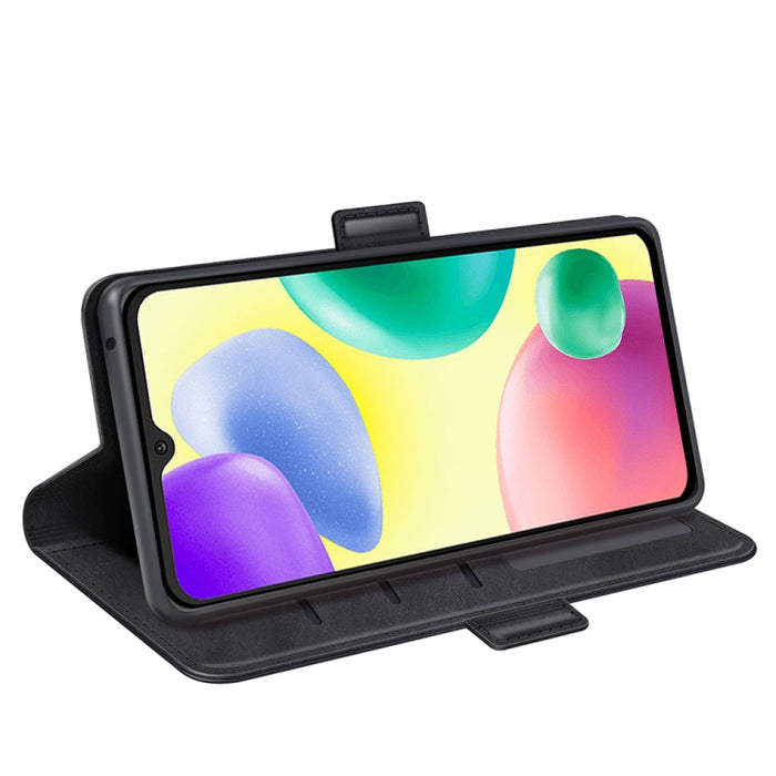 Para Xiaomi Redmi 10A Estuche de teléfono de cuero con hebilla magnética de doble cara, For Xiaomi Redmi 10A