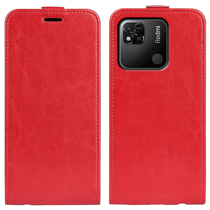 Para Xiaomi Redmi 10A R64 Textura Vertical Funda de cuero con tapa para teléfono, For Xiaomi Redmi 10A