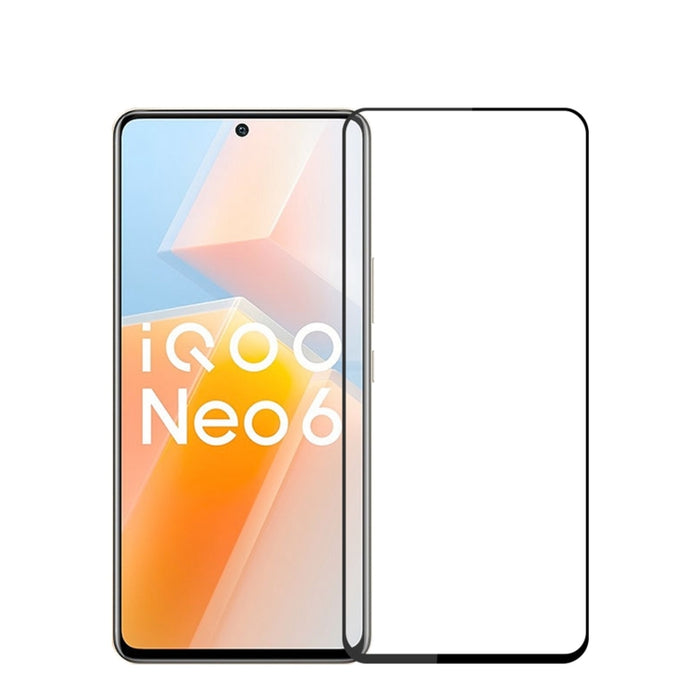 PINWUYO 9H 2.5D Película de vidrio templado de pantalla completa, For Xiaomi Redmi 10C, For Xiaomi Redmi K40S, For ZTE Nubia Red Magic7, For ZTE Nubia Red Magic7 Pro, For vivo iQOO Neo6, For Huawei Nova 9 SE