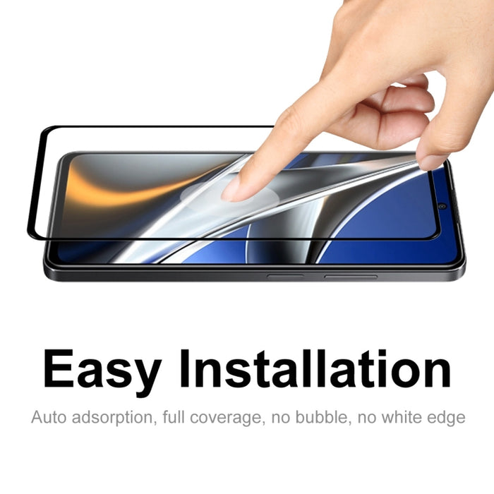 Para Xiaomi Poco X4 Pro 5G ENKAY Pegamento completo 0.26mm 9H 2.5D Vidrio templado Película completa, For Xiaomi Poco X4 Pro 5G(1 PC), For Xiaomi Poco X4 Pro 5G(2 PCS), For Xiaomi Poco X4 Pro 5G(5 PCS), For Xiaomi Poco X4 Pro 5G(10 PCS)