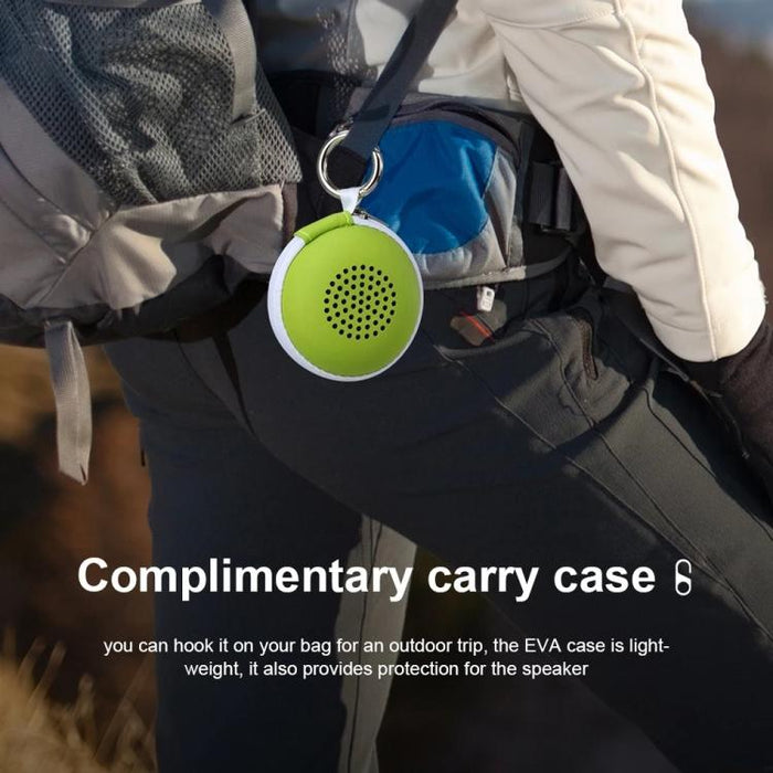 EWA A106Pro IPX7 Mini altavoz de metal portátil impermeable Bluetooth