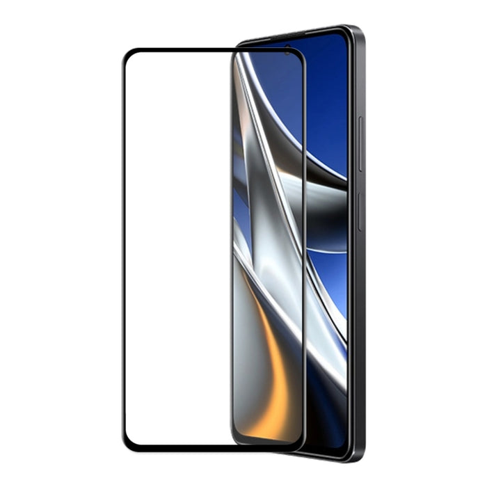 Para Xiaomi Poco X4 Pro 5G ENKAY 6D Película completa de vidrio templado con pegamento completo, For Xiaomi Poco X4 Pro 5G(1 PC), For Xiaomi Poco X4 Pro 5G(2 PCS), For Xiaomi Poco X4 Pro 5G(5 PCS)
