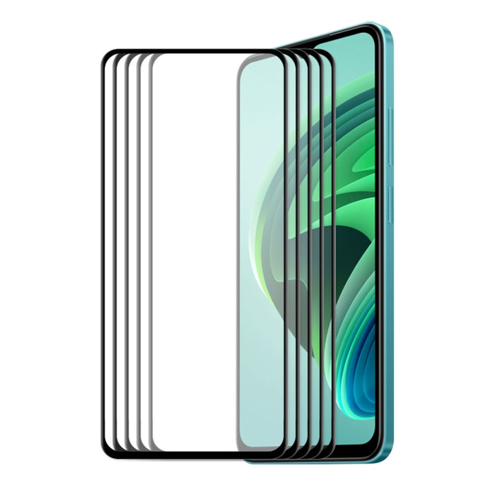 Para Xiaomi Redmi Note 11E ENKAY 6D Película completa de vidrio templado con pegamento completo, For Xiaomi Redmi Note 11E(1 PC), For Xiaomi Redmi Note 11E(2 PCS), For Xiaomi Redmi Note 11E(5 PCS)