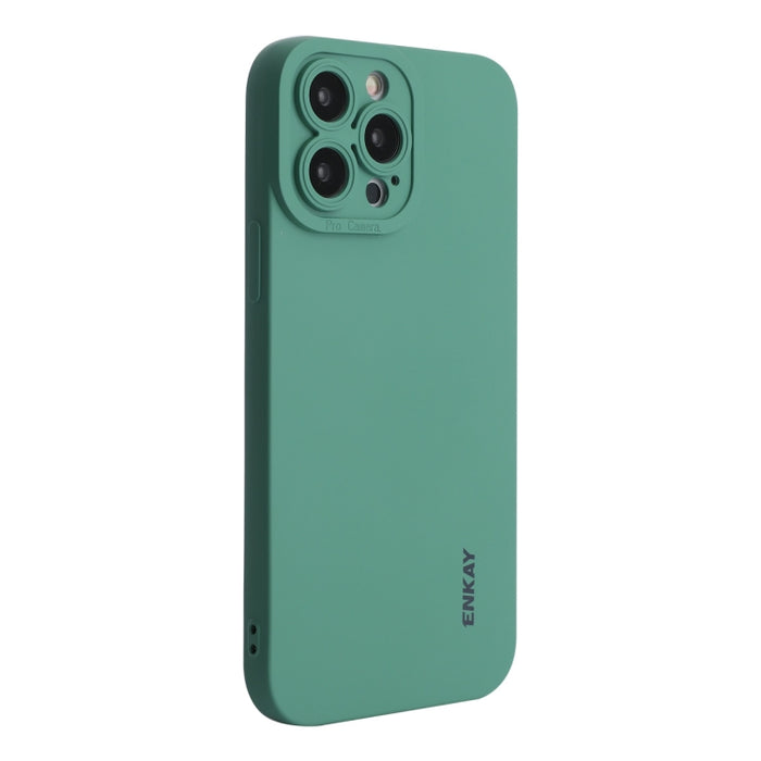 Funda de silicona líquida ENKAY para iPhone 12 Pro, For iPhone 12 Pro