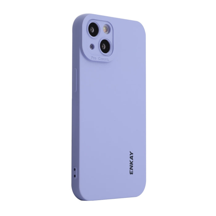 ENKAY Funda de Silicona Líquida para iPhone 13, For iPhone 13