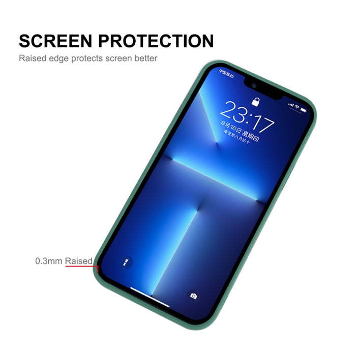 ENKAY Funda de Silicona Líquida para iPhone 13, For iPhone 13