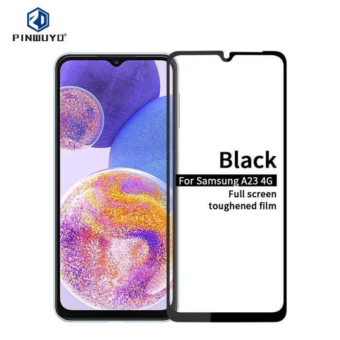 PINWUYO 9H 2.5D Película de vidrio templado de pantalla completa, For Samsung Galaxy A23 / M23 / F23, For Samsung Galaxy M33 5G, For Xiaomi Poco C40, For Xiaomi Redmi 10 5G