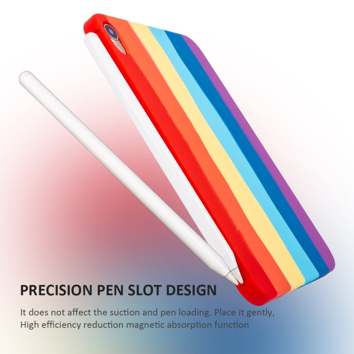 Estuche para tableta con función de lápiz magnético de silicona líquida para iPad mini 6, For iPad mini 6 / mini 2024
