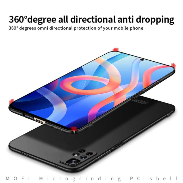 Estuche rígido ultrafino para teléfono MOFI Frosted PC, For Redmi Note 11 5G / Note11S 5G / Poco M4 Pro 5G, For Xiaomi Redmi Note 11 Pro 5G / Note 11 Pro+ 5G, For Xiaomi Redmi Note 11 Global, For Xiaomi Redmi Note 11 Pro Global, For Xiaomi Redmi K40S  ...