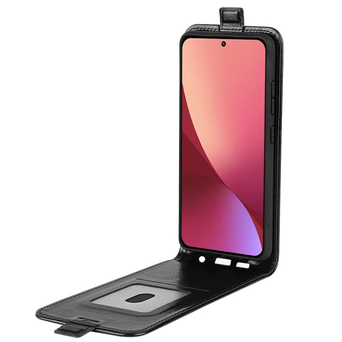 Para Xiaomi 12 Lite R64 Textura Vertical Funda de cuero con tapa para teléfono, For Xiaomi 12 Lite