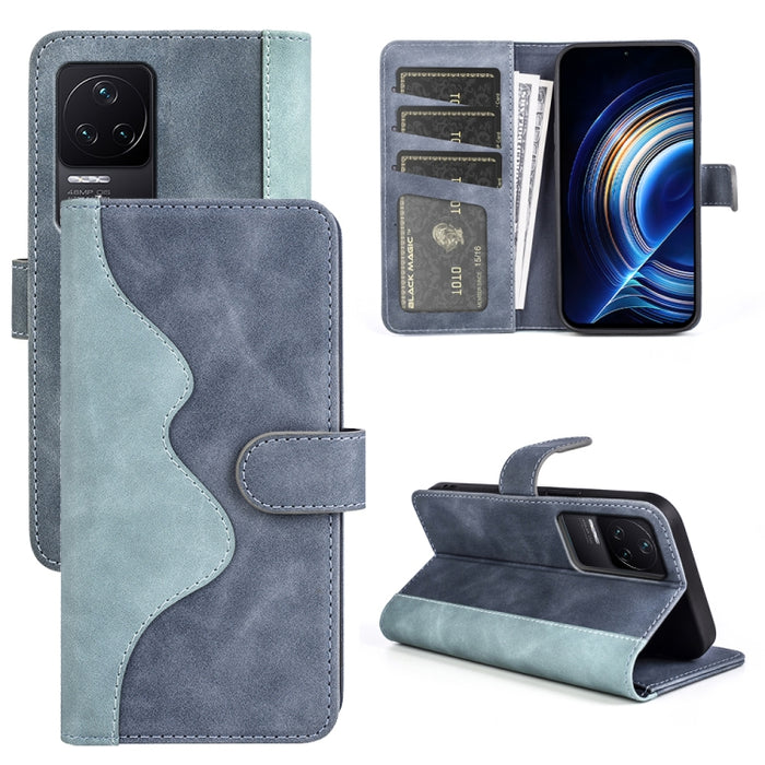 Funda de cuero para teléfono con tapa horizontal y costuras, For Xiaomi Redmi K50, For Xiaomi Redmi K50 Pro, For Xiaomi Redmi Note 11 4G Global / Note 11S, For Xiaomi Redmi Note 11 Pro 5G Global / 4G, For Xiaomi 12, For Xiaomi 12 Pro                   ...