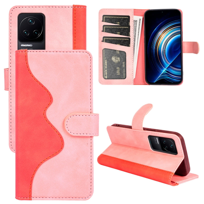Funda de cuero para teléfono con tapa horizontal y costuras, For Xiaomi Redmi K50, For Xiaomi Redmi K50 Pro, For Xiaomi Redmi Note 11 4G Global / Note 11S, For Xiaomi Redmi Note 11 Pro 5G Global / 4G, For Xiaomi 12, For Xiaomi 12 Pro                   ...