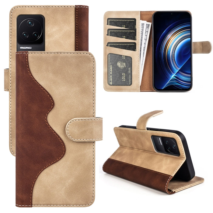 Funda de cuero para teléfono con tapa horizontal y costuras, For Xiaomi Redmi K50, For Xiaomi Redmi K50 Pro, For Xiaomi Redmi Note 11 4G Global / Note 11S, For Xiaomi Redmi Note 11 Pro 5G Global / 4G, For Xiaomi 12, For Xiaomi 12 Pro                   ...