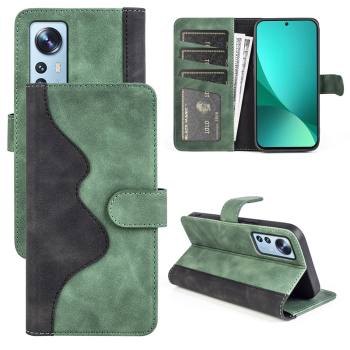 Funda de cuero para teléfono con tapa horizontal y costuras, For Xiaomi Redmi K50, For Xiaomi Redmi K50 Pro, For Xiaomi Redmi Note 11 4G Global / Note 11S, For Xiaomi Redmi Note 11 Pro 5G Global / 4G, For Xiaomi 12, For Xiaomi 12 Pro                   ...