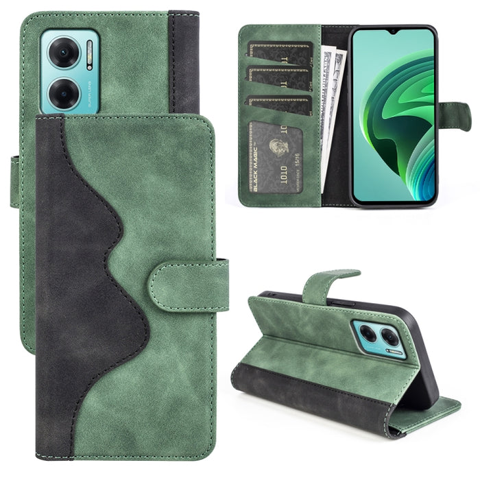 Funda de cuero para teléfono con tapa horizontal y costuras, For Xiaomi Redmi K50, For Xiaomi Redmi K50 Pro, For Xiaomi Redmi Note 11 4G Global / Note 11S, For Xiaomi Redmi Note 11 Pro 5G Global / 4G, For Xiaomi 12, For Xiaomi 12 Pro                   ...