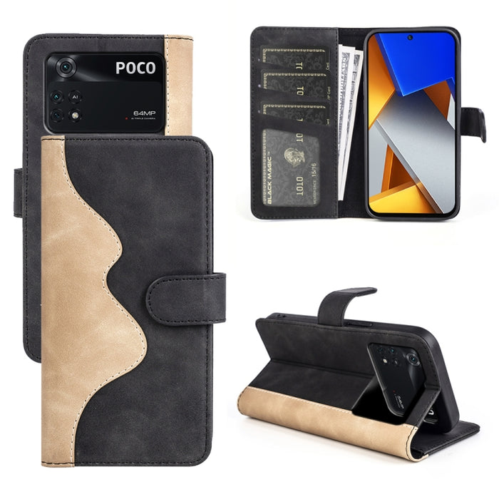 Funda de cuero para teléfono con tapa horizontal y costuras, For Xiaomi Redmi K50, For Xiaomi Redmi K50 Pro, For Xiaomi Redmi Note 11 4G Global / Note 11S, For Xiaomi Redmi Note 11 Pro 5G Global / 4G, For Xiaomi 12, For Xiaomi 12 Pro                   ...