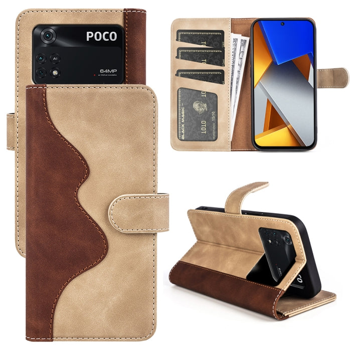 Funda de cuero para teléfono con tapa horizontal y costuras, For Xiaomi Redmi K50, For Xiaomi Redmi K50 Pro, For Xiaomi Redmi Note 11 4G Global / Note 11S, For Xiaomi Redmi Note 11 Pro 5G Global / 4G, For Xiaomi 12, For Xiaomi 12 Pro                   ...