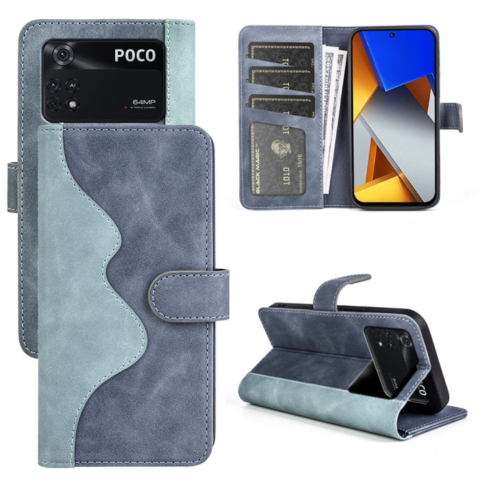 Funda de cuero para teléfono con tapa horizontal y costuras, For Xiaomi Redmi K50, For Xiaomi Redmi K50 Pro, For Xiaomi Redmi Note 11 4G Global / Note 11S, For Xiaomi Redmi Note 11 Pro 5G Global / 4G, For Xiaomi 12, For Xiaomi 12 Pro                   ...
