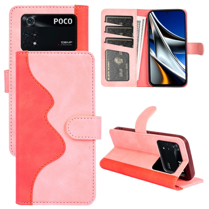 Funda de cuero para teléfono con tapa horizontal y costuras, For Xiaomi Redmi K50, For Xiaomi Redmi K50 Pro, For Xiaomi Redmi Note 11 4G Global / Note 11S, For Xiaomi Redmi Note 11 Pro 5G Global / 4G, For Xiaomi 12, For Xiaomi 12 Pro                   ...
