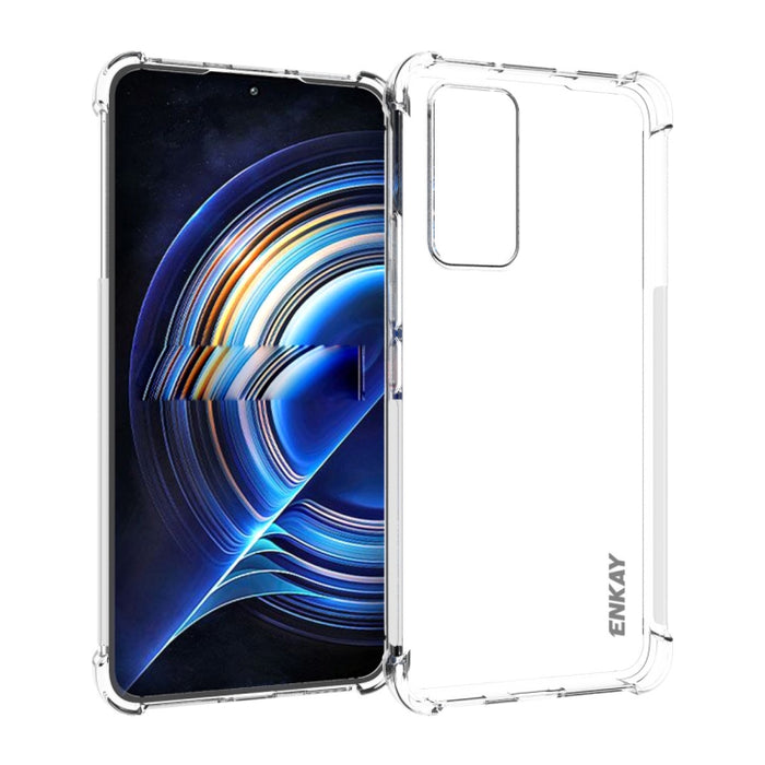 ENKAY Clear TPU Estuche para teléfono a prueba de golpes, For Xiaomi Black Shark 5 Pro, For Xiaomi 12 Lite