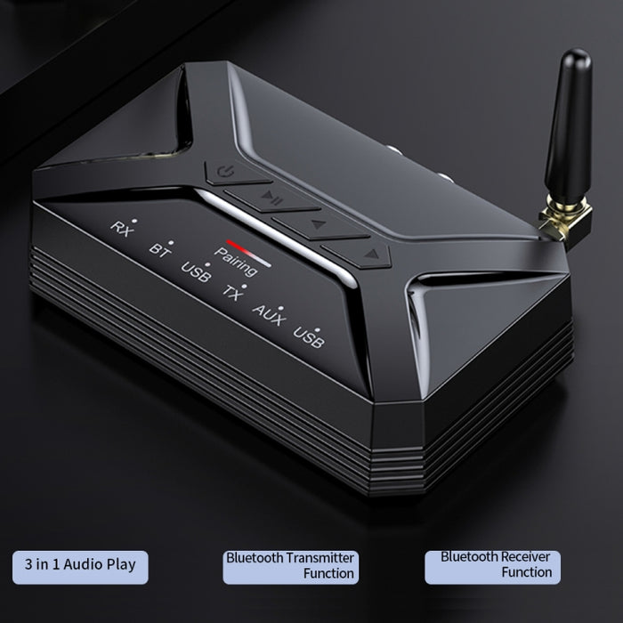 TR-22 Antena Externa Larga Distancia 40m Bluetooth Receptor de Audio Transmisor 2 en 1