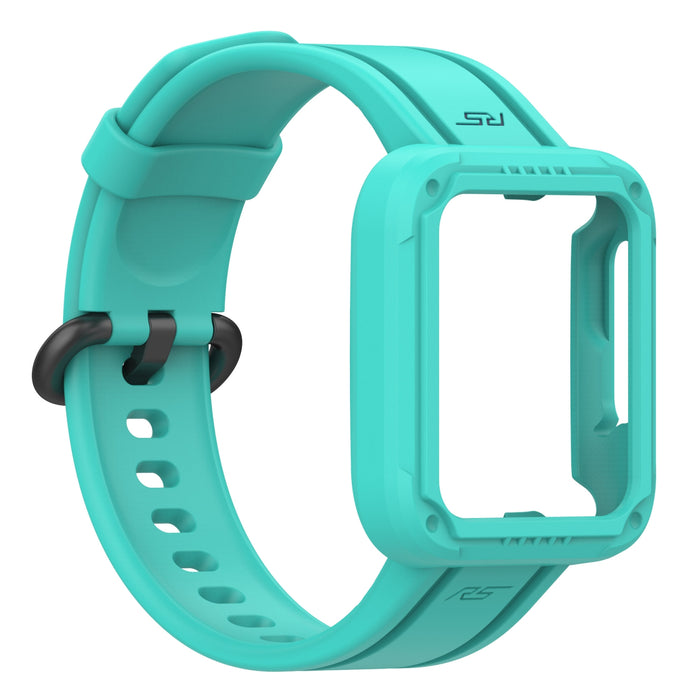 Para Xiaomi Mi Watch 2 Lite Silicone Solid Color Watch Band (Water Duck)