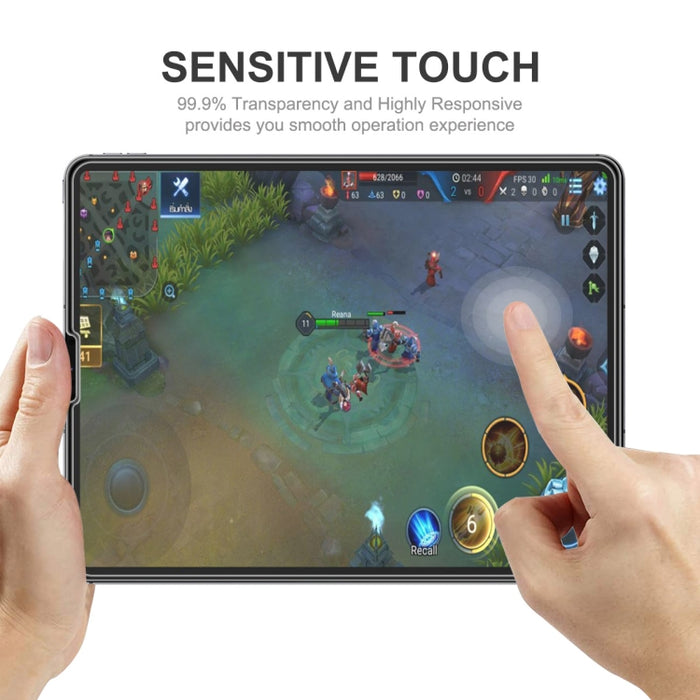 Película completa de vidrio templado con pegamento completo ENKAY Hat-Prince para iPad Pro 11 2021/2020/2018/Air 10,9 2022/2020, 1 PCS, 2 PCS