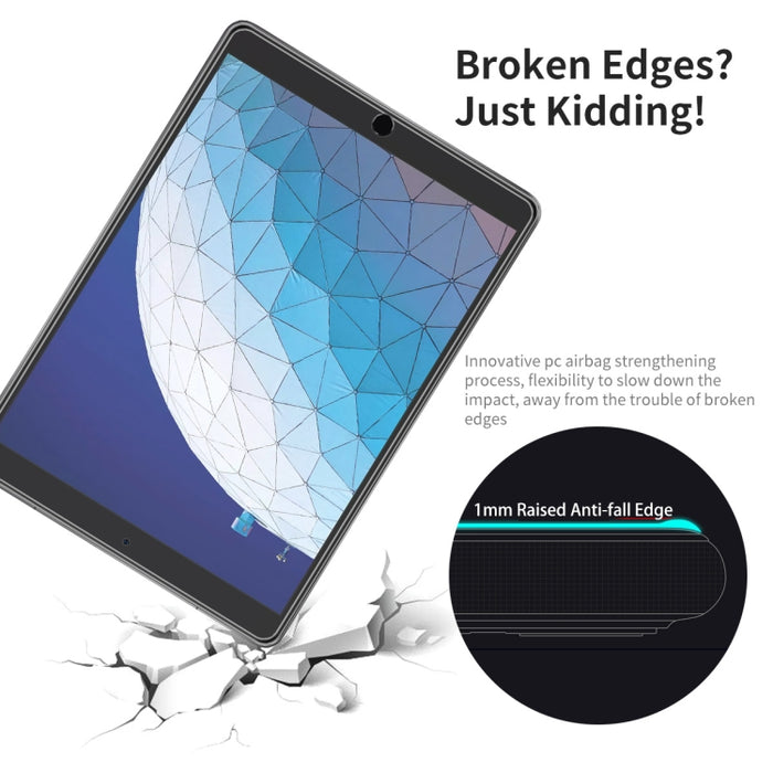 ENKAY Hat-Prince Película completa de vidrio templado con pegamento completo para iPad 9.7 2018 / 2017 / Air 2 / Air, 1 PCS, 2 PCS