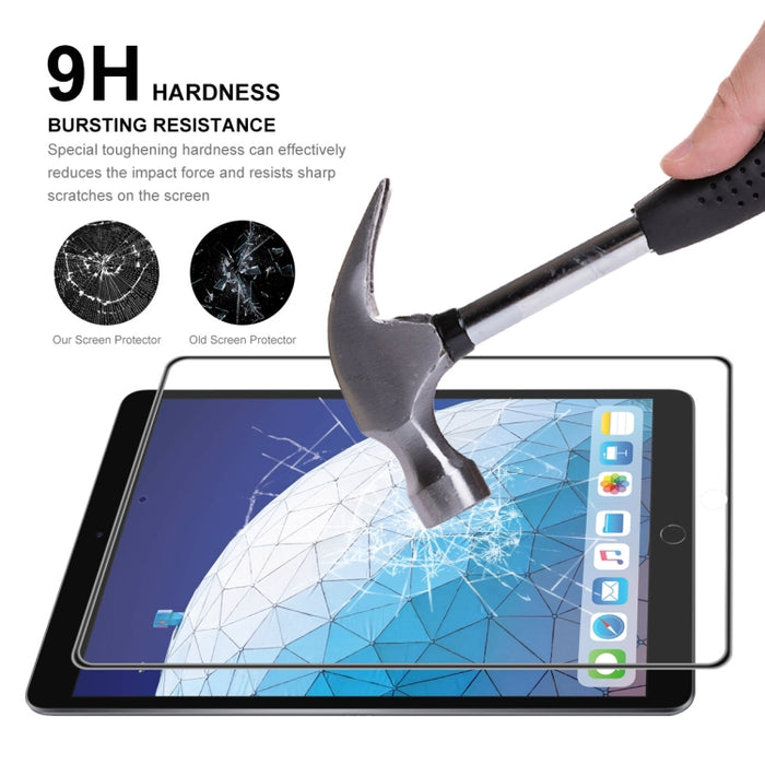 ENKAY Hat-Prince Película completa de vidrio templado con pegamento completo para iPad 9.7 2018 / 2017 / Air 2 / Air, 1 PCS, 2 PCS