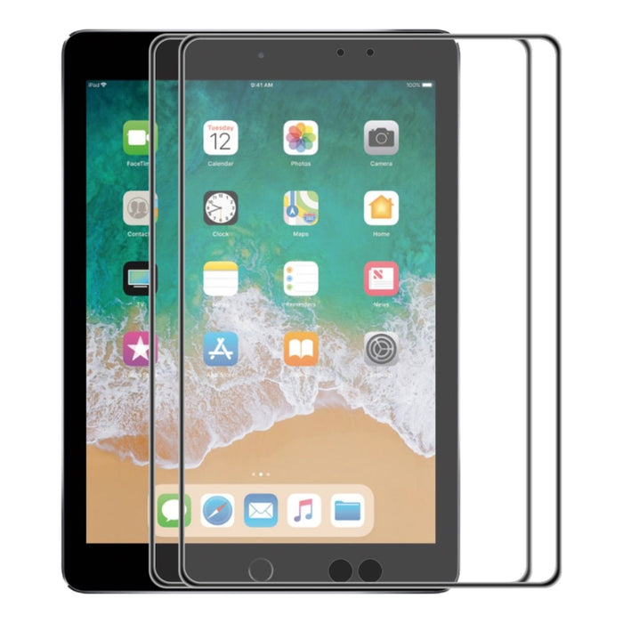 ENKAY Hat-Prince Película completa de vidrio templado con pegamento completo para iPad 9.7 2018 / 2017 / Air 2 / Air, 1 PCS, 2 PCS