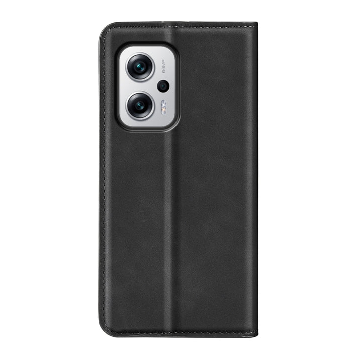 Para Xiaomi Redmi Note 11T Pro / Note 11T Pro+ Estuche para teléfono de cuero con succión magnética de piel retro, For Xiaomi Redmi Note 11T Pro