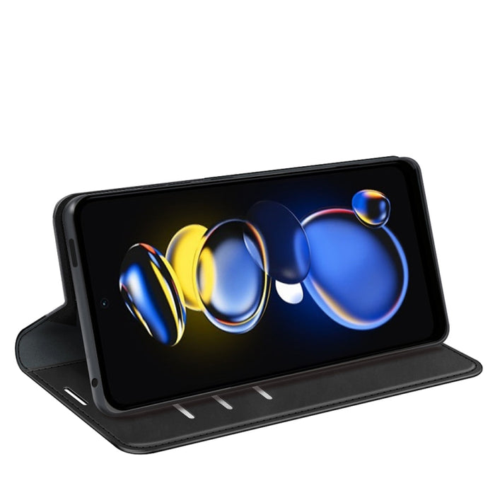 Para Xiaomi Redmi Note 11T Pro / Note 11T Pro+ Estuche para teléfono de cuero con succión magnética de piel retro, For Xiaomi Redmi Note 11T Pro