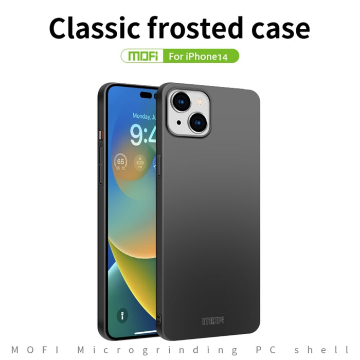 Estuche rígido ultrafino MOFI Frosted PC, For iPhone 14, For iPhone 14 Plus, For iPhone 14 Pro, For iPhone 14 Pro Max