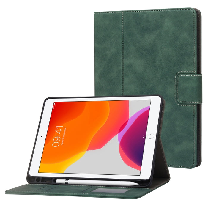 Funda de cuero con tapa horizontal para tableta con textura de piel de becerro, For iPad Air / Air 2 / Pro 9.7