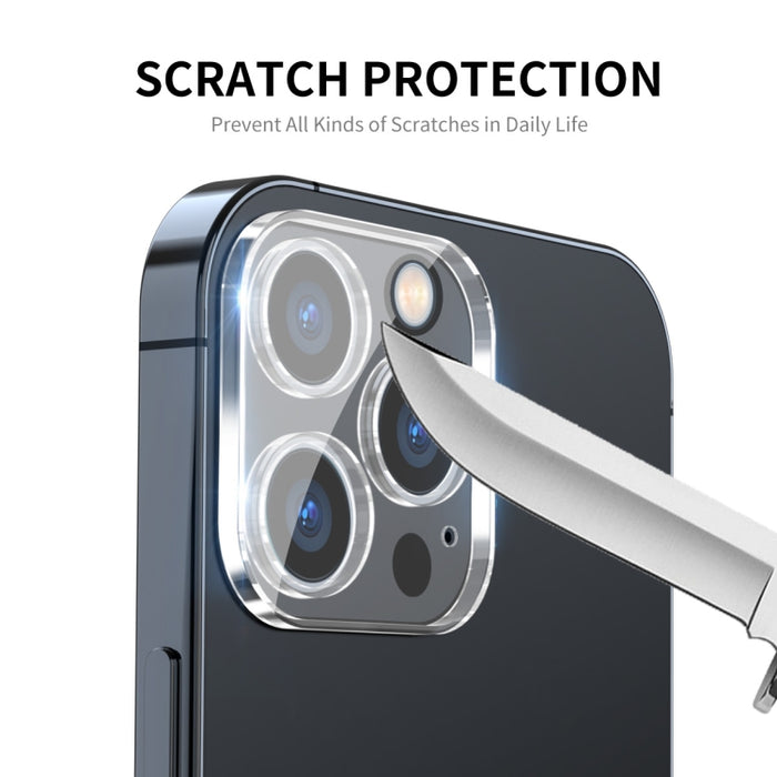 ENKAY Hat-Prince 9H Lente de cámara trasera Película de vidrio templado para iPhone 13 Pro / 13 Pro Max, (1 PC), (2pcs)