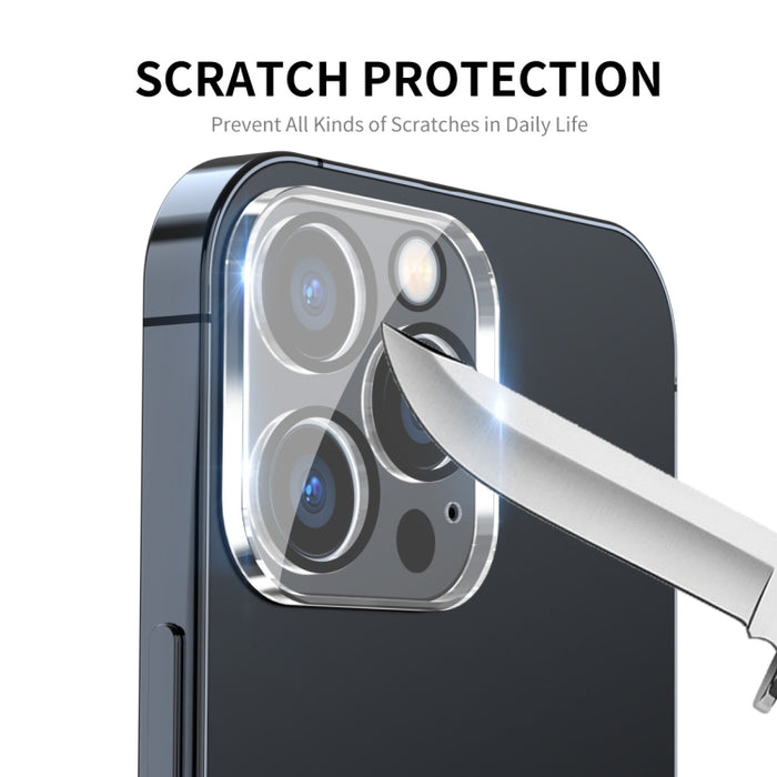 ENKAY Hat-Prince 9H Lente de cámara trasera Película de vidrio templado para iPhone 13 Pro / 13 Pro Max, (1 PC), (2pcs)