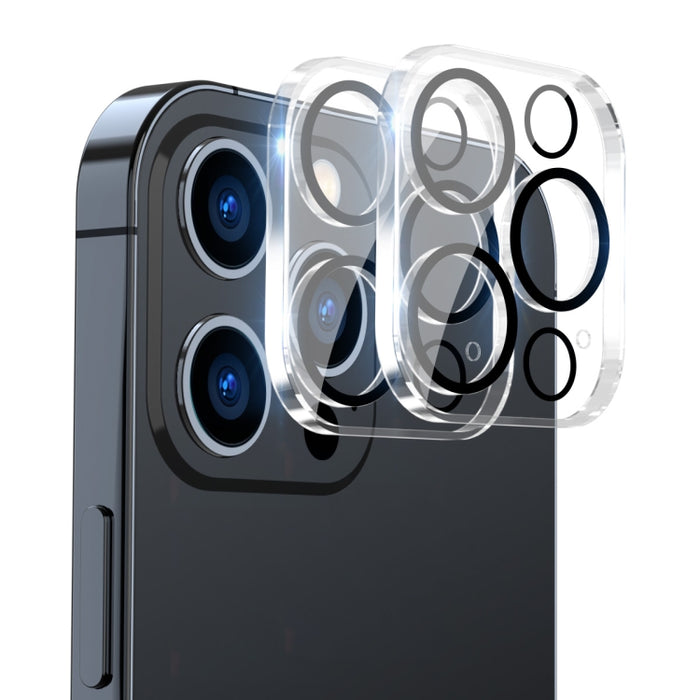 ENKAY Hat-Prince 9H Lente de cámara trasera Película de vidrio templado para iPhone 14 Pro / 14 Pro Max, For iPhone 14 Pro / 14 Pro Max(1 PC), For iPhone 14 Pro / 14 Pro Max(2 PCS)