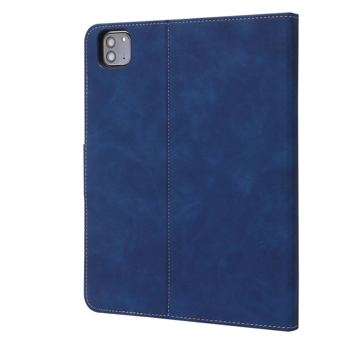 Funda de cuero con tapa horizontal para tableta con textura de piel de becerro, For iPad Air 2022 / 2020 10.9, For iPad Pro 11 2018 / 2020 / 2021