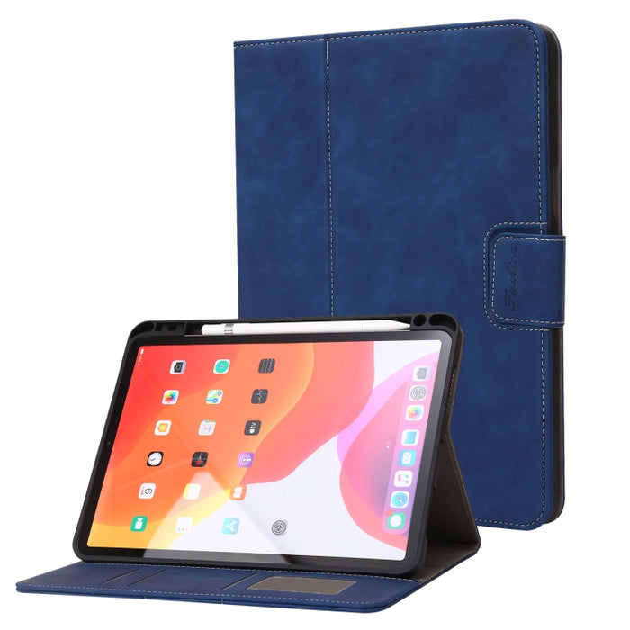 Funda de cuero con tapa horizontal para tableta con textura de piel de becerro, For iPad Air 2022 / 2020 10.9, For iPad Pro 11 2018 / 2020 / 2021