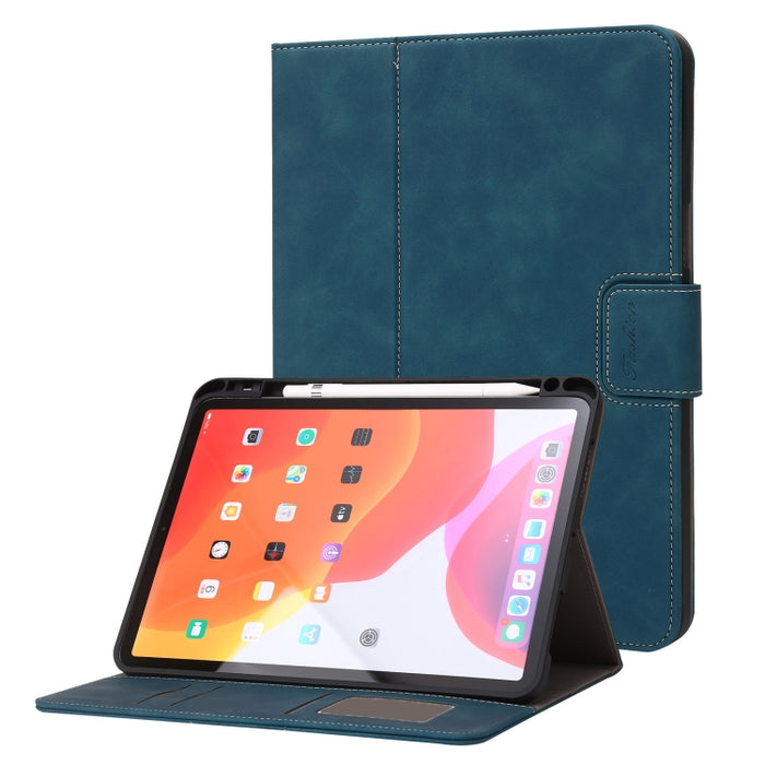 Funda de cuero con tapa horizontal para tableta con textura de piel de becerro, For iPad Air 2022 / 2020 10.9, For iPad Pro 11 2018 / 2020 / 2021