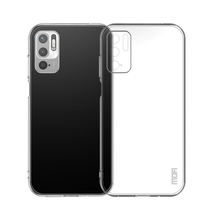 Funda de teléfono de TPU ultrafina de la serie Ming de MOFI, For Xiaomi Redmi 10 Prime 2022, For Xiaomi Redmi 10 Power / 10C, For Xiaomi Redmi Note 11T SE / Note 10 5G, For Xiaomi Redmi Note 11T Pro 5G / Note 11T Pro+