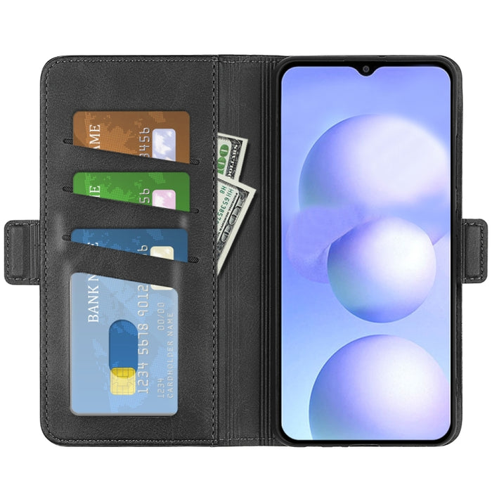 Para Xiaomi Poco M4 5G Funda de cuero con tapa horizontal con hebilla magnética de doble cara, For Xiaomi Poco M4 5G