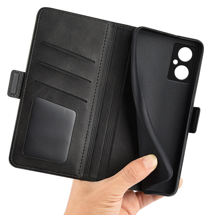 Para Xiaomi Poco M4 5G Funda de cuero con tapa horizontal con hebilla magnética de doble cara, For Xiaomi Poco M4 5G